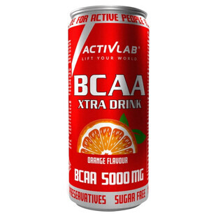 BCAA Xtra Drink, arancia, 330 ml