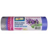 Once Two, bolsa de 35 litros con precinto de seguridad, morado, 15 unidades