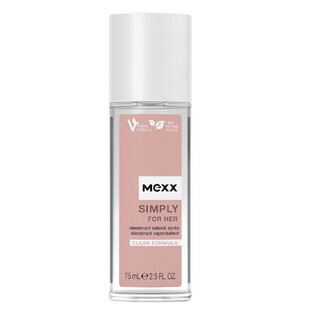 Mexx Simply For Her Deodorant in mist, 75ml