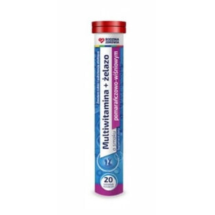 Rodzina Zdrowia Multivitamins + elazo 20 effervescent tablets