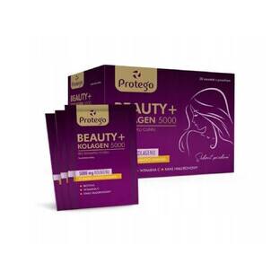 Protego Beauty + Collagen 5000 mit Mango- und Ananas-Geschmack, 30 Portionsbeutel