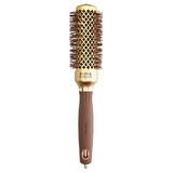 Olivia Garden Expert Blowout Blowout Shine Gold/Brown wax brush for shaping and drying, 35mm