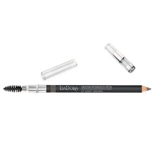 Isadora Crayon à sourcils avec poudre 07 Light Brown, 1.3g