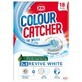 K2r Colour Catcher, 2in1 Protect amp; Revive White 2in1 White Wash Wipes, 18 pieces