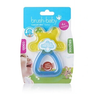 Brush-Baby Coool amp; Calm de mers pe jos teether cu sonerie pentru copii de la 4m