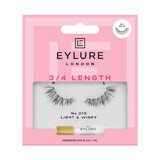 Eylure 3/4 Length Lashes Künstliche Wimpern mit Kleber für einen einzigartigen Verstärkungseffekt Nr. 013