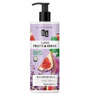 AA Super Fruits amp; Herbs Vijg en Lavendel Body Lotion 500 ml
