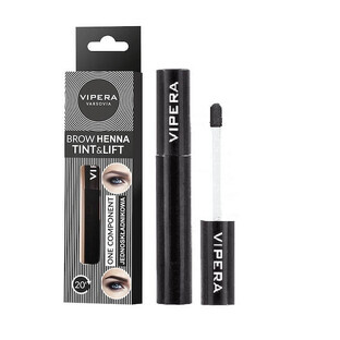 Vipera Brow Henna Tint amp; Lift Henna Single Action Brow Tint Dark Graphite, 5ml