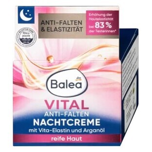 Balea, Vital, Anti-Falten-Nachtcreme, 50ml