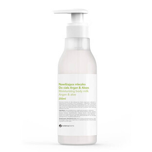 Botanicapharma Moisturizing Body Lotion Argan & Aloe Vera, 250ml