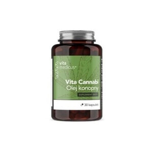 VitaMedicus Vita Cannabi Olio di canapa, 30 capsule