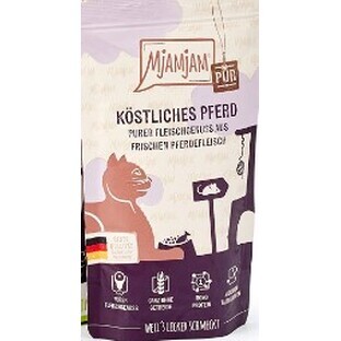 MjAMjAM, Comida húmeda para gatos, carne de caballo, 125g