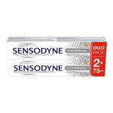 Sensodyne Extra Blanqueador pasta dentífrica fluorada 2x75ml