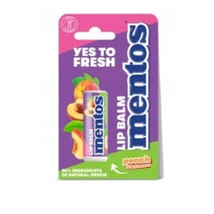 Baume à lèvres Mentos pêche, 4.4g