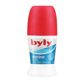 Déo roll-on avec extrait d'algues, 48h de protection marine, 50 ml, Byly
