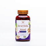 Graviola et Noni Forte, 1100 mg, 60 capsules, Blue Pheonix