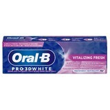 Toothpaste Pro 3D White Vitalizing Fresh, 75 ml, Oral-B