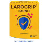 Integratore alimentare Larogrip Imuno, 30 compresse rivestite con film, Laropharm