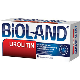 Bioland Urolitin, 20 comprimate, Biofarm
