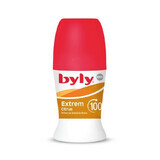 Déo roll-on, 100h protection 100h Extrem Citrus, 50 ml, Byly