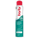 Spray déodorant, 96h de protection, Extrem Freshness, 200 ml, Byly