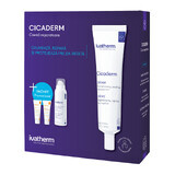 Paket Cicaderm Creme 40 ml + Herculane Thermalwasser 100 ml + Proben, Ivatherm