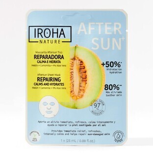 Maschera viso nutriente doposole ultra idratante, 25 ml, Iroha