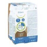 Special drink with cappuccino flavor, Diben, 4x200 ml, Fresenius Kabi