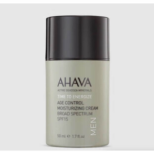 Ahava Men Age Control Moisturizing Cream Spf 15, Crema Hidratanta Cu Spf 15 Pentru Barbati, 50 Ml