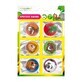 Set of 6 anti-mosquito stickers for children, with citronella scent, amnimale pattern, MosquitNo, 5,4 gr
