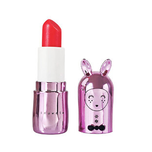 Kinder lippenbalsem met glitters, Roze, met frambozensmaak, Sorbet Framboise, Inuwet, 3.5 gr