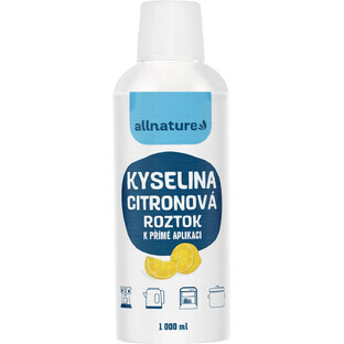 Allnature Citroenzuuroplossing 1000 ml