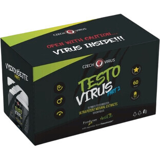 Tschechischer Testo Virus Teil 2, 120 Kapseln