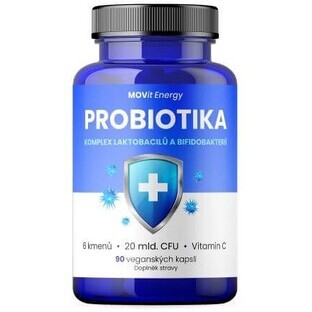 Movit Energy Probiotics, Lactobacillus und Bifidobacterium Komplex 90 Kapseln