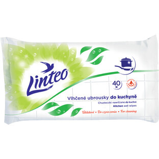 Linteo moistened kitchen towels. 40 pcs
