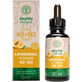 Ekolife Natura Lipozomales Vitamin K2 + D3 Limette 60 ml