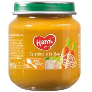 Hami Groenten met kalkoen eerste lepel 125 g