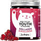 Bears Born This Way vitamine cu colagen, Q10 și acid hialuronic fără zahăr 90 buc
