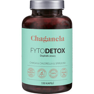 FytoDETOX Chaga + Chlorella + Spirulina 150 capsules