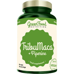GreenFood Nutrition TribuMaca 90 capsules