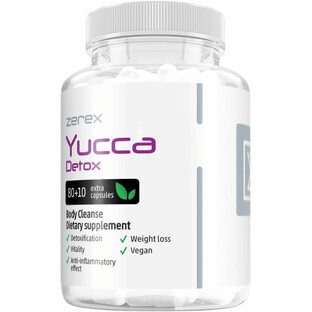 Zerex Yucca Detox - for body detoxification 90 soft capsules