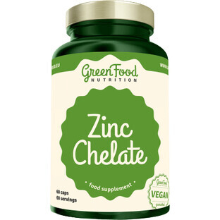 GreenFood Nutrition Zink Chelat 60 capsules