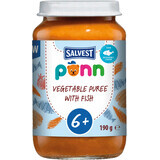 Salvest PÕNN BIO Cod cu piure de legume 190 g