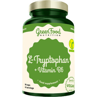 GreenFood Nutrition L-Tryptophan 90 Kapseln