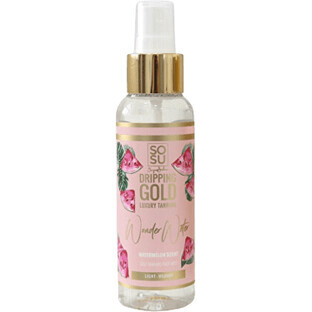 SOSU Cosmetics Watermelon Dripping Gold Wonder Water Acqua leggera/media per il viso con Self Spray 100 ml