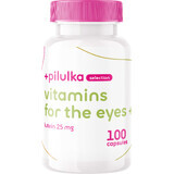 Pill Selection Oogvitaminen met Luteïne 25 mg 100 capsules