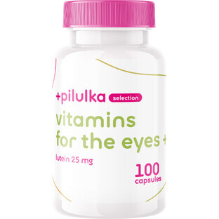 Pill Selection Oogvitaminen met Luteïne 25 mg 100 capsules