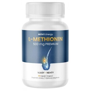 Movit Energy L-Methionine 500mg Premium 90 capsules