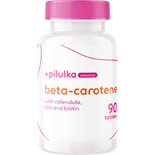Pill Selection Bètacaroteen met calendula + zink en biotine 90 tabletten