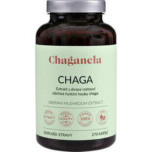 Chaganela Siberian Chaga Extract 270 capsules